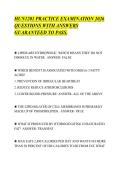 HUN1201 PRACTICE EXAMINATION 2026&NewLine;QUESTIONS WITH ANSWERS&NewLine;GUARANTEED TO PASS&period;