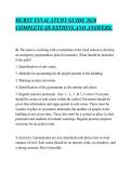 HURST FINAL STUDY GUIDE 2026&NewLine;COMPLETE QUESTIONS AND ANSWERS&period;&NewLine;