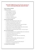 MEAGHAN PIRETTI Exam Actual Exam Questions and Answers Latest Update