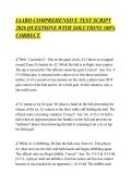IAABO COMPREHENSIVE TEST SCRIPT&NewLine;2026 QUESTIONS WITH SOLUTIONS 100&percnt;&NewLine;CORRECT&period;&NewLine;