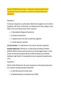 Barkley PMHNP Review Exam &vert; Psychiatric-Mental Health Nurse &NewLine;Practitioner Practice Questions&comma; Answers & Detailed Rationales &NewLine;2026&sol;2027
