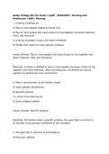 Galen College NU 131 Exam 3 &lpar;pdf&rpar; &vert; 2026&sol;2027 &vert; Nursing and Healthcare I Q&A &vert; Nursing