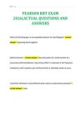 Washington CNA Written Exam&NewLine;2026&vert;Actual Questions With Verified&NewLine;Answers&NewLine;