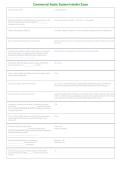 Commercial Septic System Installer Exam &vert; Questions & Verified Answers &vert; Comprehensive Commercial Septic Installer Certification Exam Review Study Guide PDF &vert; 2026