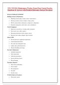 NYC NYCHA Maintenance Worker Actual Exam Questions and Answers Latest Update