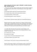 Galen College NU 176 Exam 3 &lpar;pdf&rpar; &vert; 2026&sol;2027 &vert; Geriatric Nursing Q&A &vert; Geriatric Nursing