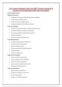 CA Crematory Manager  Actual Exam Questions and Answers Latest Update