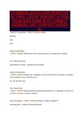 CHAMBERLAIN ACAGNP NR569 DIFF&NewLine;DX&period; FINAL LATEST 2026&sol;2027 ACTUAL&NewLine;EXAM QUESTIONS WITH CORRECT&NewLine;ANSWERS 100&percnt; VERIFIED GRADED&NewLine;A&plus;