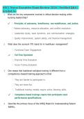 ANCC Nurse Executive Exam Review 2026&sol;2027 &vert; Verified Questions & Answers &vert; High-Yield Study Guide &vert; Latest Update &vert; Graded A&plus;