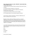 Galen College NU 160 Exam 2 &lpar;pdf&rpar; &vert; 2026&sol;2027 &vert; Mental Health Q&A &vert; Mental Health Nursing
