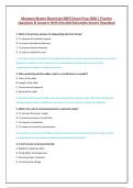 Montana Master Electrician Actual Exam Questions and Answers Latest Update