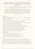 NSG 124 Pharmacology Midterm Exam 2026-160 QUESTIONS AND ANSWERS ALREADY GRADED A&plus;&period; 100&percnt;&NewLine;Verified Solutions &vert; Updated Per Latest Guidelines &vert; Graded A&plus;
