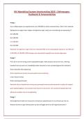 BIV Mondeling Examen Voorbereiding Actual Exam Questions and Answers Latest Update