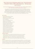 NSG 530 Advanced Pathophysiology Exam  2026  Package deal