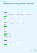 CODING 28 ELITE UPDATED ACTUAL EXAM QUESTIONS CORRECT ANSWERS GRADED A