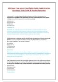 CPH Exam Prep Actual Exam Questions and Answer Latest Update