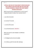 CRITICAL CARE HESI EXIT EXAM NEWEST VERSION 2026&sol;2027 &NewLine;WITH COMPLETE 600 QUESTIONS AND SOLUTION 100&percnt; &NewLine;VERIFIED ANSWERS A&plus; GRADED FREE&vert;&vert;BEST NEWEST &NewLine;EDITION&vert;&vert;SURE PASS&excl;&excl;&excl;
