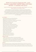 NR 667 CEA Exit Exam 2026 Package deal