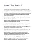 Oregon Private Security &num;3 Questions with Answer Rationales &lpar;2026&sol;2027&rpar;