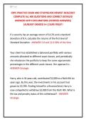 CRPC PRACTICE EXAM AND STUDYGUIDE NEWEST 2026&sol;2027 &NewLine;COMPLETE ALL 400 QUESTIONS AND CORRECT DETAILED &NewLine;ANSWERS WITH EXPLANATIONS &lpar;VERIFIED ANSWERS&rpar; &NewLine;&vert;ALREADY GRADED A&plus;&vert;&vert;SURE PASS&excl;&excl;&excl; 