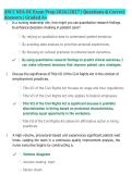 ANCC NEA-BC Exam Prep 2026&sol;2027 &vert; Questions & Correct Answers &vert; High-Yield Review &vert; Complete Study Guide &vert; Latest Update &vert; Graded A&plus;