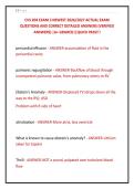 CVS 204 EXAM 3 NEWEST 2026&sol;2027 ACTUAL EXAM &NewLine;QUESTIONS AND CORRECT DETAILED ANSWERS &lpar;VERIFIED &NewLine;ANSWERS&rpar; &vert;A&plus; GRADED&vert;&vert;QUICK PASS&excl;&excl;&excl;