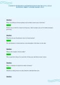COGNITIVE NEUROSCIENCE 4TH EDITION BANICH UPDATED ACTUAL EXAM QUESTIONS CORRECT
