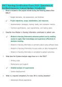 ANCC Nursing Certification Exam 2026&sol;2027 &vert; Questions & Verified Answers &vert; Complete Exam Review &vert; High-Yield Study Guide &vert; Latest Update &vert; Graded A&plus;