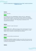 COGNITIVE NEUROSCIENCE COMPREHENSIVE EXAM SCRIPT COMPLETE QUESTIONS VERIFIED