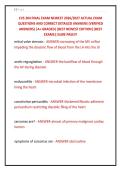 CVS 204 FINAL EXAM NEWEST 2026&sol;2027 ACTUAL EXAM &NewLine;QUESTIONS AND CORRECT DETAILED ANSWERS &lpar;VERIFIED &NewLine;ANSWERS&rpar; &vert;A&plus; GRADED&vert;&vert;BEST NEWEST EDITION&vert;&vert;BEST &NewLine;EXAMS&vert;&vert;SURE PASS&excl;&excl;&excl;