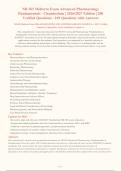 NR 565 Midterm & Final Exam Advanced Pharmacology Fundamentals - Chamberlain &vert; 2026 Package deal