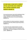 IEE 380 EXAM 2 EXAM WITH CORRECT &NewLine;ACTUAL QUESTIONS AND CORRECTLY &NewLine;WELL DEFINED ANSWERS LATEST &NewLine;ALREADY GRADED A&plus;