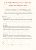 NR 565 Final & Midterm  Exam Chamberlain Advanced Pharmacology Questions & Answers PDF &vert; 2026&sol;2027 Package deal