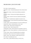 RMI 2302 EXAM 1 COLE STUDY GUIDE