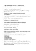 RMI 2302 EXAM 1 REVIEW QUESTIONS
