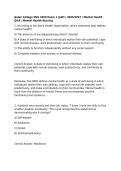 Galen College NSG 3450 Exam 1 &lpar;pdf&rpar; &vert; 2026&sol;2027 &vert; Mental Health Q&A &vert; Mental Health Nursing
