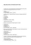 RMI 2302 EXAM 3 REVIEW QUESTIONS