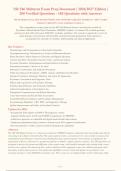 NR 546 Midterm Exam 2026-184 QUESTIONS AND ANSWERS ALREADY GRADED A&plus;&period; 100&percnt; Verified&NewLine;Solutions &vert; Updated Per Latest Guidelines &vert; Graded A&plus;