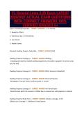 FL General Lines 2-20 Exam LATEST&NewLine;2026&sol;2027 ACTUAL EXAM QUESTIONS&NewLine;WITH CORRECT ANSWERS 100&percnt;&NewLine;VERIFIED GRADED A&plus;