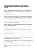 Breastfeeding Latch & Positioning Study Guide &vert; Maternal-Newborn Nursing Q&A 2026&sol;2027&NewLine;