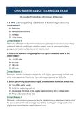 Ohio Maintenance Technician Exam &ndash; Questions & Answers