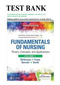 TEST BANK &NewLine;FUNDAMENTALS OF NURSING&colon; THEORY&comma; CONCEPTS&comma; AND &NewLine;APPLICATIONS 4TH EDITION &NewLine;Wilkinson&comma; Judith M&period;&comma; Treas&comma; Leslie S&period;&comma; Barnett&comma; Karen L&period; & Smith&comma; Mable H&period; &NewLine;