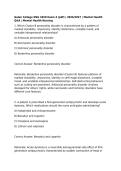 Galen College NSG 3450 Exam 1&comma; Exam 2&comma; Exam 3 & Exam 4 Package Bundle &lpar;pdf&rpar; &vert; 2026&sol;2027 &vert; Mental Health Q&A &vert; Mental Health Nursing