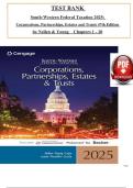 Test Bank &mdash; South-Western Federal Taxation 2025&colon; Comprehensive&comma; 48th Edition &mdash; James C&period; Young&comma; Mark Persellin&comma; Annette Nellen & Andrew D&period; Cuccia &mdash; ISBN 9780357988817 &mdash; Latest Update 2025&sol;2026 &mdash; &lpar;All Chapters Covered 1&ndash;30&rpar;&NewLine;