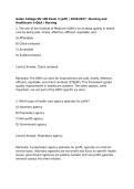Galen College NU 180 Exam 3 &lpar;pdf&rpar; &vert; 2026&sol;2027 &vert; Nursing and Healthcare II Q&A &vert; Nursing