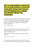 PSYC 140 DEVELOPMENTAL PSYCHOLOGY CONCLUDING REVIEW SHEET PRACTICE SOLUTION BUNDLED FULLY VERIFIED ONE HUNDRED PERCENT PASS GUARANTEED&period;pdf&NewLine;&NewLine;