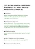 PSYC 140 FINAL EXAM 2026 COMPREHENSIVE ASSESSMENT SCRIPT SOLVED QUESTIONS ANSWERS UPDATED REVIEW SET&period;pdf&NewLine;&NewLine;