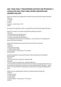 A&P 1 Final Exam Questions and Answers &vert; StraighterLine Anatomy and Physiology 1 2026&sol;2027&NewLine;