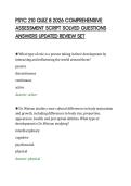 PSYC 210 QUIZ 8 2026 COMPREHENSIVE ASSESSMENT SCRIPT SOLVED QUESTIONS ANSWERS UPDATED REVIEW SET&period;pdf&NewLine;&NewLine;