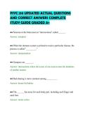PSYC 210 UPDATED ACTUAL QUESTIONS AND CORRECT ANSWERS COMPLETE STUDY GUIDE GRADED A&period;pdf&NewLine;&NewLine;